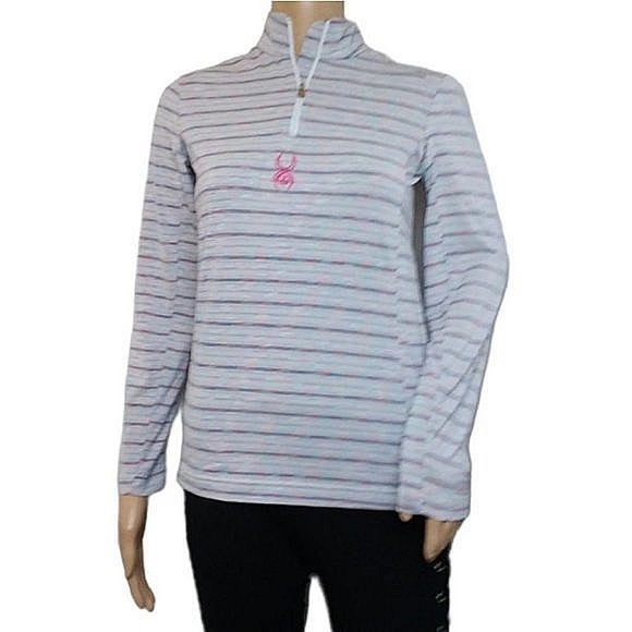 Spyder Girls Bocca T-Neck Quarter Zip Jacket - Picture 1 of 3